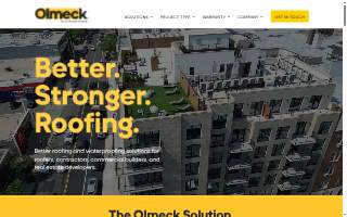 Olmeck Waterproofing website