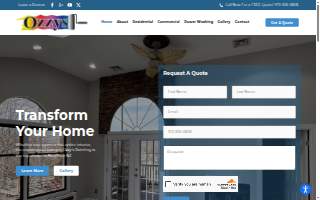Ozzys Painting & Remodeling website