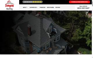 Simple Roofing website