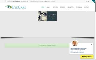 Wayne EyeCare website