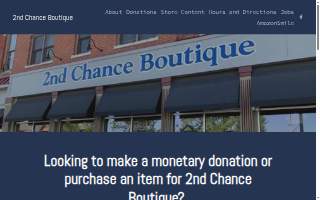 2nd Chance Boutique website