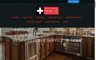 Appliance Rescue Service website
