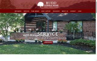 Budd Funeral Home website