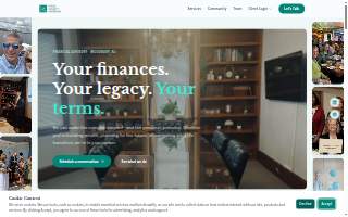 Cook Legacy Advisors website