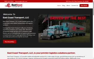 East Coast Transport, LLC website