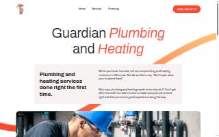 Guardian Plumbing and Heating llc website