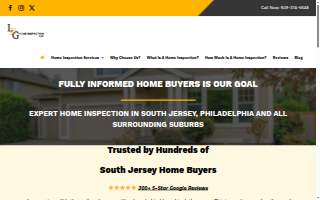 LDG Home Inspection, LLC of West Deptford website