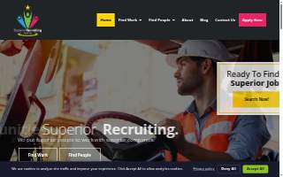 Superior Recruiting Agency of West Deptford website