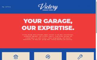 Victory Garage Doors website