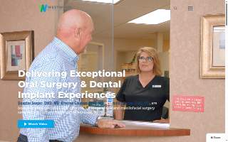 Westwood Oral Surgery and Dental Implants website