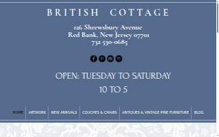 British Cottage website