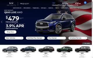 Circle INFINITI website