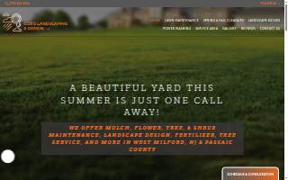 Cox’s Landscaping & Design LLC website