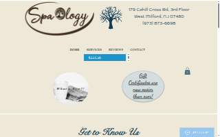 SpaOlogy NJ website