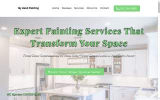 By Hand Painting LLC website