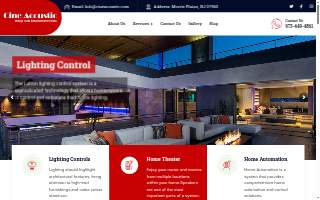 Cine Acoustic LLC - Audio Video , Home Automation New Jersey & New York website