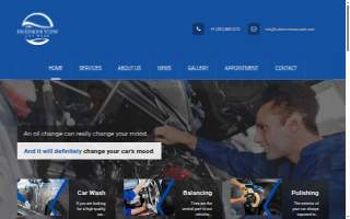 Hudson View Car Wash website