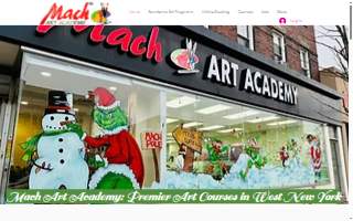 Mach Art Academy website
