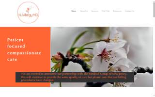 NJ Allergy MD, LLC of West New York website