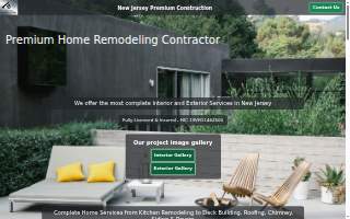 NJ Premium Construction of Lodi website