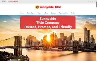 Sunnyside Title Company of Belleville website