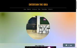 ENTERTAIN The Idea website