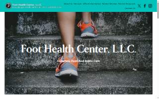 Foot Health Center, LLC website