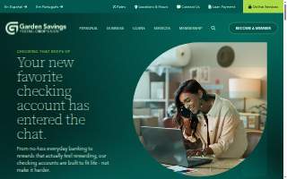 Garden Savings Federal Credit Union of West Orange website