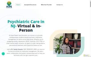 Hope Health Care Solutions website