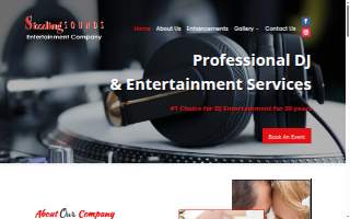 Sizzling Sounds Entertainment Company website