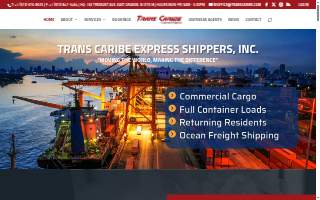 Trans Caribe Express Shippers Inc of Orange website