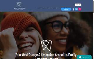Valley Arts Dental of Orange website
