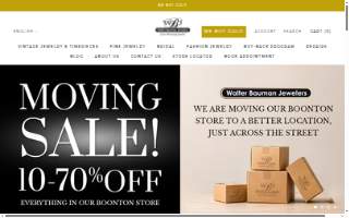 Walter Bauman Jewelers of West Orange website