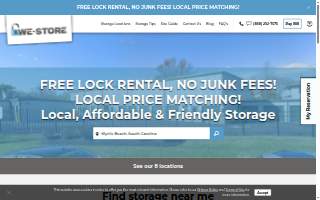 We-Store - Oak Ridge website