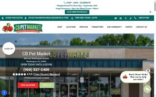 CB Pet Market - Wholesome Pet Essentials website