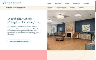 Complete Care at Westfield website