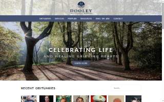 Dooley Colonial Funeral Home website