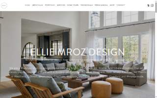 Ellie Mroz Design website
