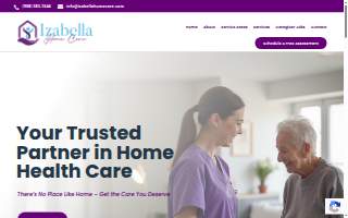 Izabella Home Care Services LLC website