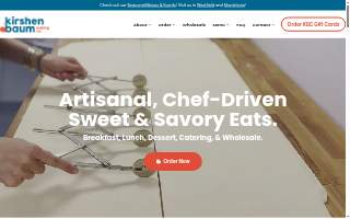 Kirshenbaum Baking Co. Morristown website