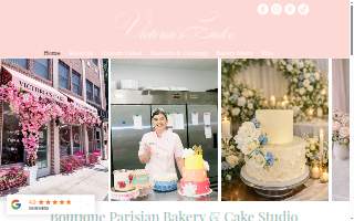 Victoria's Cake website