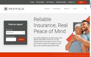 Westfield Service Center website
