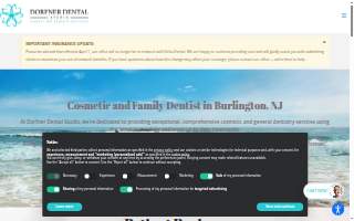 Dorfner Dental Studio website