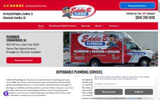 Eddie B. Plumbing, Inc. website