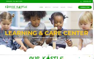 Kiddie Kastle Learning Center website