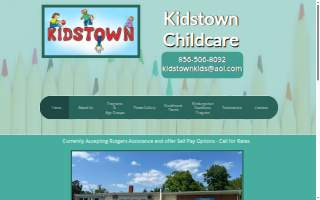 Kid's Town website