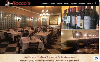 Rocco's Italian Ice website
