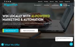 BiggerFish Marketing website