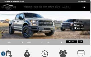 High Quality Imports website