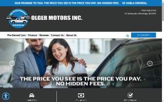 Olger Motors website